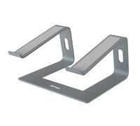 BoYata Supporto PC Portatile, Supporto per Laptop Ventilato Portatile in Alluminio, Supporto per Notebook Compatibile con 10-15,6 Pollici MacBook Pro/Air, Dell, HP, Samsung, Acer