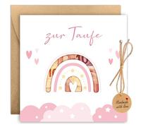 BOYATONG Regali in denaro, confezione regalo per battesimo, ragazza, regalo di denaro, battesimo con buste, regalo per ragazze, biglietti di auguri per battesimo, battesimo, battesimo, ragazza