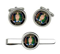 Boyd Clan Scozzese Gemelli E Fermacravatta Set