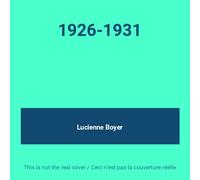 Boyer, Lucienne - Lucienne Boyer 1926-31 [Import]