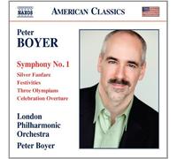 Boyer: Symphony No. 1 [Peter Boyer, London Philharmonic Orchestra] [Naxos: 8.559769] by London Philharmonic Orchestra (2014-02-13)