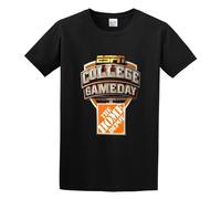 Boyfriends Artist Blank ESPN College Football Logo O-Neck 100% Cotton Short Sleeve Unisex T-Shirt L