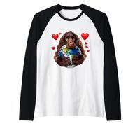 Boykin Spaniel Dog Earth Day Abbraccio Amore Proprietario Abbracciare Pianeta Maglia con Maniche Raglan