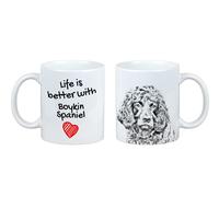 Boykin Spaniel tazza con cane la vita è migliore Art-Dog