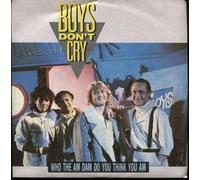 Boys Don't Cry - Who the am dam do you think we am? (1987) / Vinyl record [Vinyl-LP]