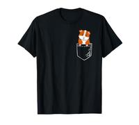 Boys Girls & Kids Cute Kawaii Merch Pocket Guinea Pig Lover Maglietta