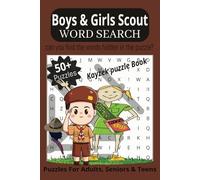 Boys & Girls Word Search Puzzle Book: Boys & Girls Scout Word Search Puzzle with Easy-to-Read Print: Discover Badges, Campfires, Adventures & More | ... Gift for Vacations, Holidays & Free Time