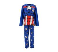 Boys Pigiama Avengers Spiderman Fireman Sam Multicolore 100% Cotone