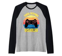 Boys Tonsil Removal Surgery Gamer Get Well Kids Maglia con Maniche Raglan