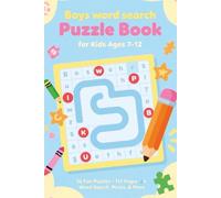 Boys word Search Puzzle Book: 112 Pages of Exciting Challenges | 56 Unique Puzzles, Word Searches, Mazes & More | Relaxing, Educational, and Easy to Enjoy