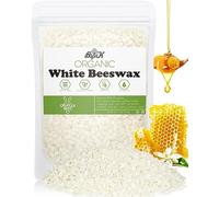 BOYUJK Cera D'api Bianca 200G/906G/2,3KG/4,5KG, Cera D'api per Candele, Pellet di Cera D'api per Prodotti Cosmetici di qualità Ecologica, Cera D'api Biologica per Il Corpo, Cura della Pelle（200G）