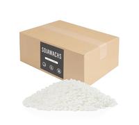 BOYUJK Cera di soia per Candele 4KG, Cera Naturale di Alta qualità, Cera di soia per la Produzione di Candele da Coltivazione Biologica, Senza additivi, innocua e Pura