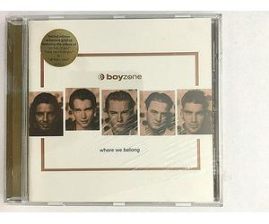 BOYZONE Where we belong cd LIMITED ENHANCED GOLD - CD NUOVO E SIGILLATO