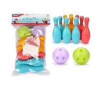 Bozaap Set di Giocattoli da Bowling per Bambini, Giochi da Bowling per Interni all'aperto, Inclusi 10 Birilli da Bowling e 2 Palline Giochi educativi per Bambini all'aperto per Bambini.