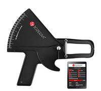 Bozeera Plicometro Professionale - Misuratore Grasso del Corpo PRO | Adipometro PRO per il calcolo della % di grasso del corpo, incluso:calcolatore online, manuale italiano & video