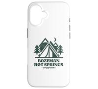 Bozeman Hot Springs Campeggi RV Tenda Campeggio Famiglia Custodia per iPhone 16
