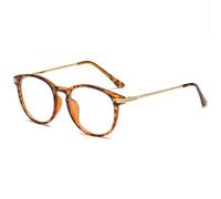 BOZEVON Occhiali Luce Blu - Occhiali Luce Blu Bloccanti per il Blocco Della Cefalea UV Anti Eyestrain Occhiali Retrò Unisex, Leopardo, Luce anti-blu