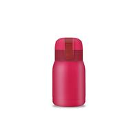 Boziee Mini thermos in acciaio inox, 200 ml/360 ml, con chiusura a bottiglia, mini thermos per sport, travel, scuola, attività all'aperto, senza BPA (Rosso Rosa 200ML)