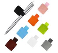 BOZILY - 8 anelli per penne, autoadesivi, per appunti, calendario, fogli di gomma, per diario, lavagna per messaggi, frigorifero, tablet