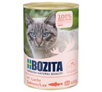 Bozita 6 x 400 g Alimento umido per gatti - Salmone Paté