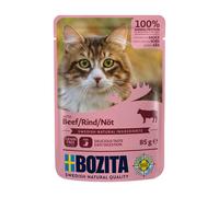 Bozita Pouch bocconcini in salsa con manzo 85gx12