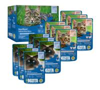 Bozita Bocconcini in salsa Sterilised 12 x 85 g Umido per gatto - Mix: 6x Pollame, 6x Renna