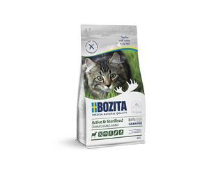 Bozita Cat Active & Sterilised Grain free Agnello 400g