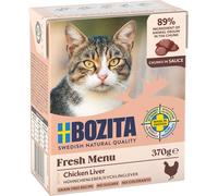 Bozita Tetra Bocconcini in salsa 6 x 370 g Umido per gatto - Fegato di pollo