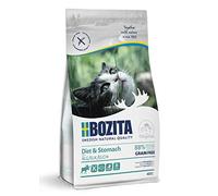 BOZITA Diet & Stomach - Cibo secco per gatti adulti poco attivi e obesi, 0,4 kg