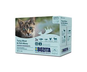 BOZITA Multibox Pezzi di carne e pesce in salsa 12x85g