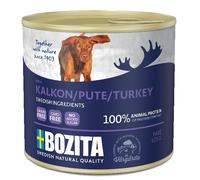 Bozita Paté 6 x 625 g Alimento umido per cani - Tacchino