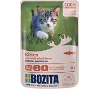 Bocconcini in salsa Bozita Kitten 12 x 85 g - Salmone