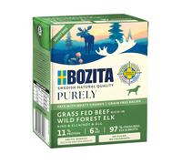 Bozita Purely Paté 24 x 370 g Cibo umido per cani - con Alce