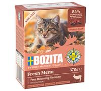 Bozita Tetra Bocconcini in gelatina 6 x 370 g Umido per gatto - Sterilised con cervo