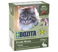 Bozita Bocconcini in gelatina 6 x 370 g - Coniglio