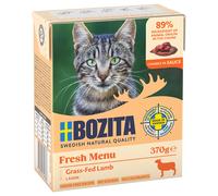 Bozita Tetra Bocconcini in salsa 6 x 370 g Umido per gatto - Agnello