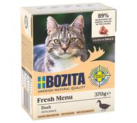 Bozita Tetra Bocconcini in salsa 6 x 370 g Umido per gatto - Anatra