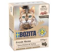 Bocconcini Bozita in salsa 24 x 370 g - Pollo & Tacchino