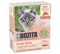 Bozita Bocconcini in salsa 6 x 370 g - Salmone