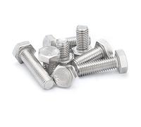 BOZONLI M10 Bullone Esagonale Acciaio Inossidabile Bulloni Viti Esagonali Viti a Testa Esagonale M10×12mm,5 pcs