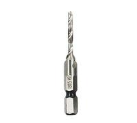 BOZONLI Punte ad attacco esagonale, M3 Punte Trapano Maschi, Countersink Tap Drill Bit HSS Imposta Combinazione Attacco Filettare Innesto Esagonale Tap Trapano
