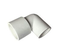 BOZONLI Raccordi per Tubi Acqua in PVC, 90 Gradi Gomito Riduttore accoppiatore, 32mm × 20mm, 5 pezzi