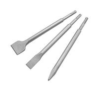 BOZONLI Scalpelli SDS-Plus 3pcs, Scalpello SDS Spatola, Scalpello SDS Piatto, Scalpello a Punta, Scalpelli per Alcestruzzo, Muratura, per Trapani Leggeri e Martelli a Percussione
