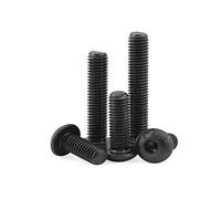BOZONLI Viti a Brugola,Bulloni a Testa Bombata in Acciaio Carbonio 12,9 Grade,M6×12mm,20 pezzi