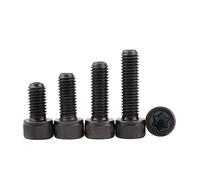 BOZONLI Viti a Brugola, Bulloni a Testa Esagonale Torx, Vite a Testa Cilindrica Acciaio Carbonio 12,9 Grade,M6×20mm,10 pezzi