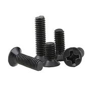 BOZONLI Viti Elettroniche Phillips Viti a Testa Piatta Micro Viti Per Occhiali Bullone Per Computer Portatile M2*10mm,400 pezzi