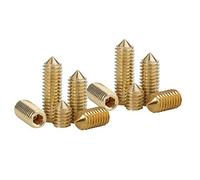 BOZONLI Viti Senza Testa Viti a Brugola in Ottone Vite a Punto Cono, M6×20mm,10 pcs
