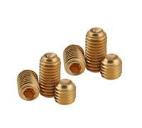 BOZONLI Viti Senza Testa Viti a Brugola in Ottone Viti a Testa Coppa, M5×4mm,10 pcs