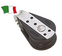 BOZZELLO 1 PULEGGIA 10x38 ACCESSORI BARCA VELA NAUTICA