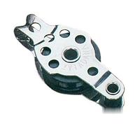 Bozzello 1 puleggia su sfere arricavo 8x25 - 1 PZ - 55.043.02 - 5504302